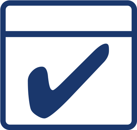 Calendar With Checkmark Icon Clipart (767x453), Png Download