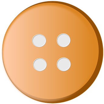 Button Png Transparent - Kancing Kemeja Png Clipart (720x720), Png Download
