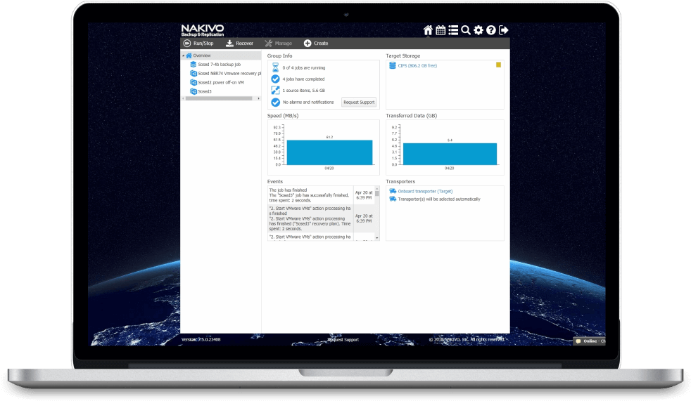 Nakivo On Netgear Readynas - Operating System Clipart (989x571), Png Download