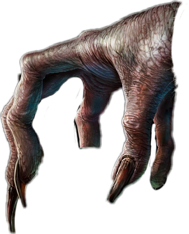 #creepy #hand - Lesothosaurus Clipart (612x755), Png Download