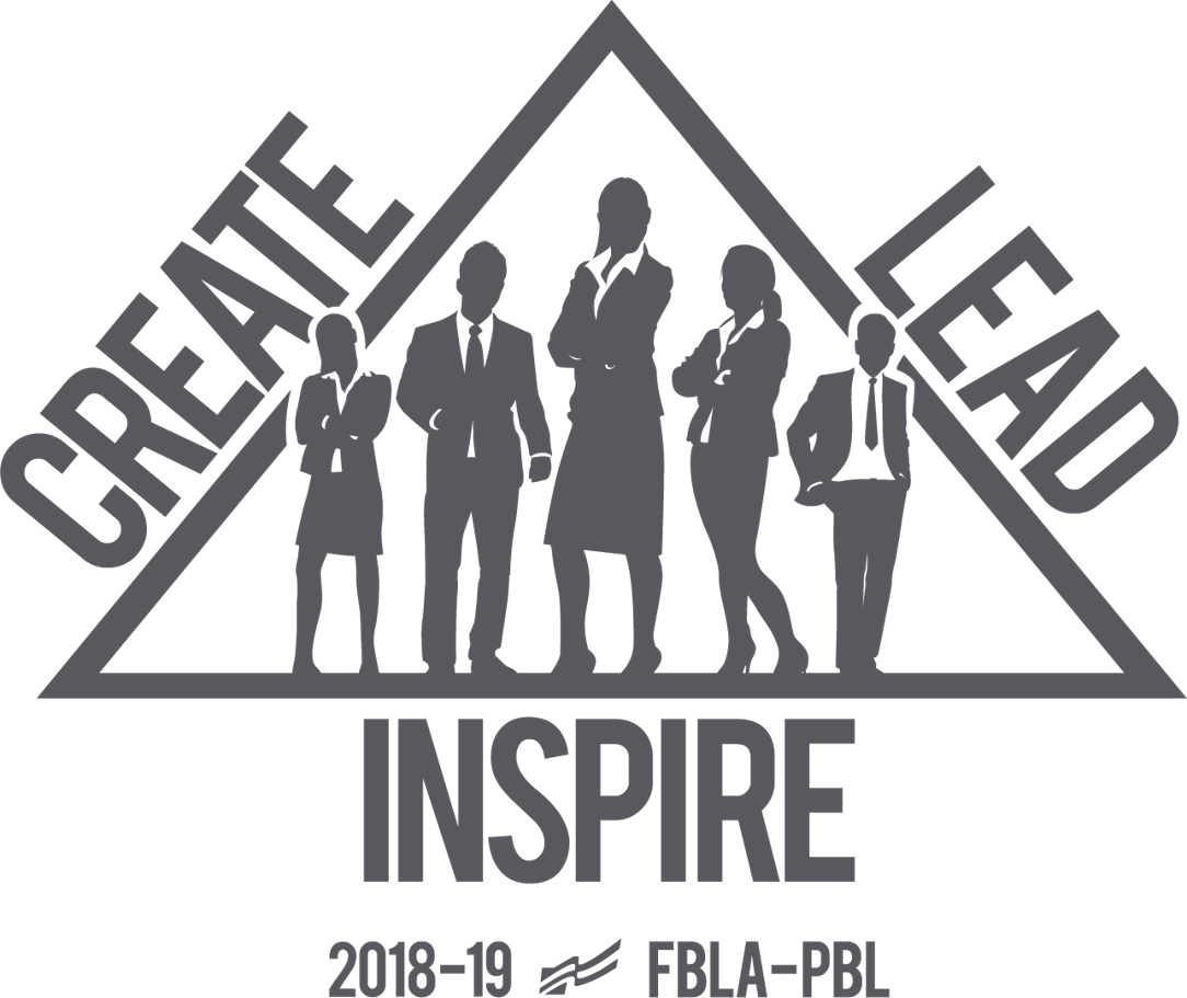 F - Create Lead Inspire Fbla Clipart (1084x911), Png Download