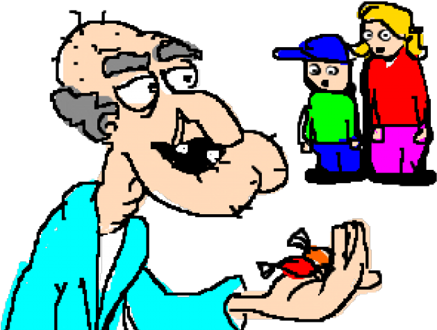 Creepy Clipart Creepy Guy - Png Download (640x480), Png Download