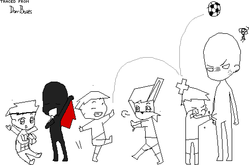 Only Color Creepy Pasta - Line Art Clipart (1000x700), Png Download