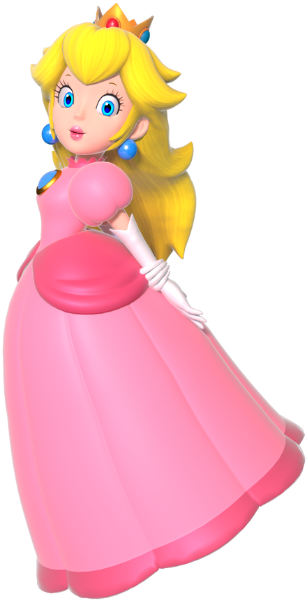 Mario Party 10 Princess Peach Render 2 By Princesspeachiie - Prinzessin Peach In Mario Party Clipart (894x894), Png Download