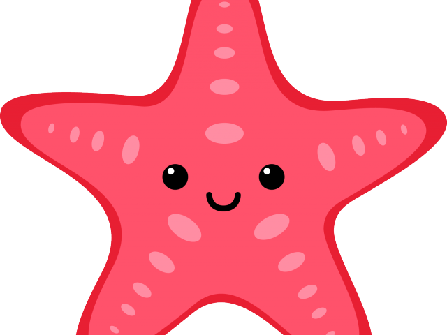 Ocean Animal Clipart - Cute Sea Creatures Clipart - Png Download (640x480), Png Download