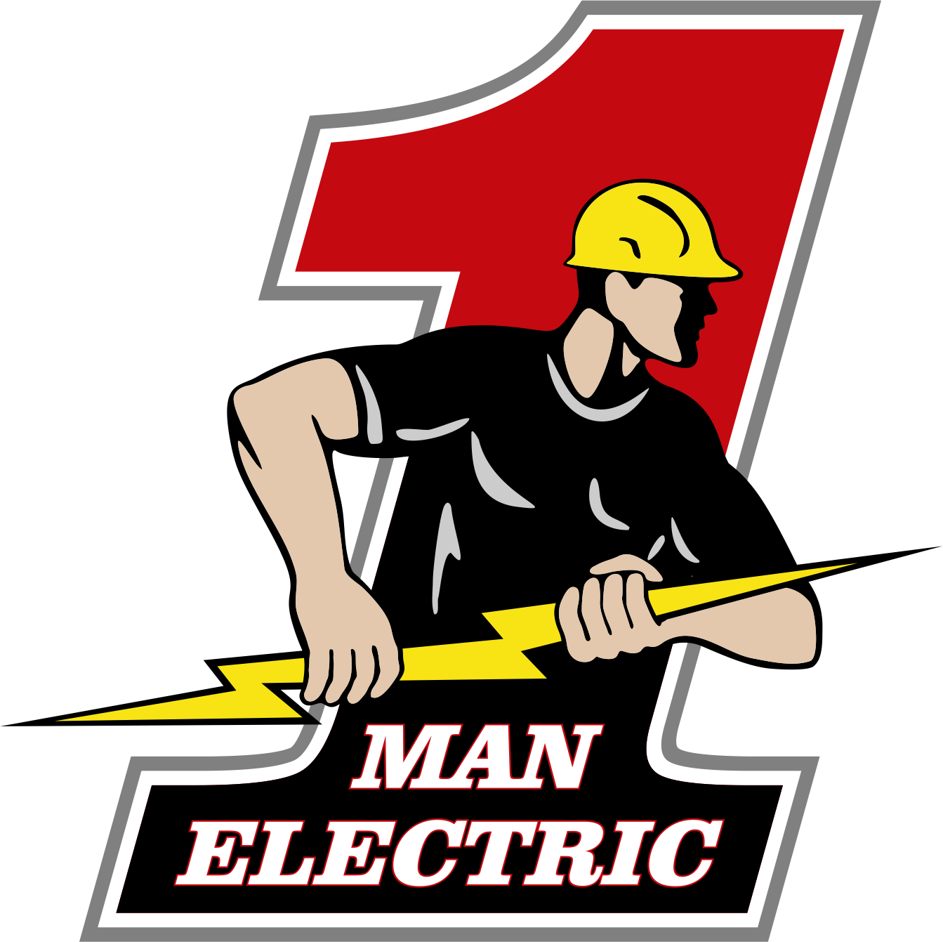 Electro Man Cliparts - Electric Man Clip Art - Png Download (1343x1341), Png Download
