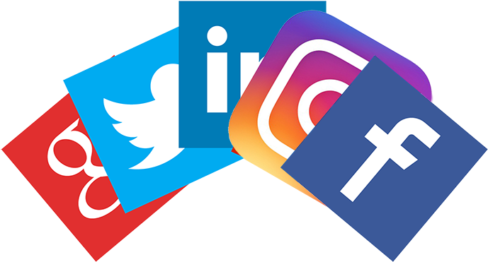 1) Integration To Facebook, Twitter, Instagram, Linkedin - Fake News And Media Literacy Clipart (800x450), Png Download