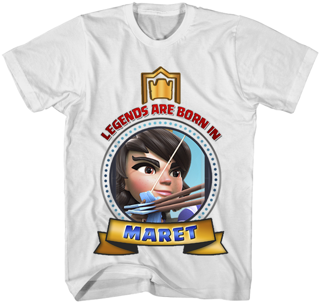 Kaos Legends Clash Royale Princess Maret - Sexy T Shirt Design Clipart (700x700), Png Download