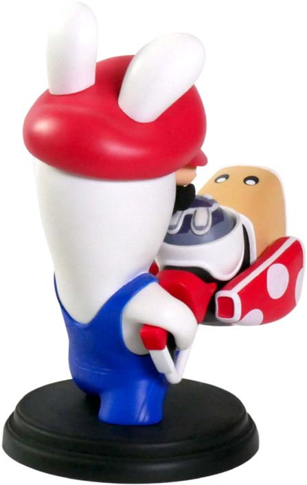 Mario Rabbids Kingdom Battle Figurine Mario Clipart (1024x1005), Png Download