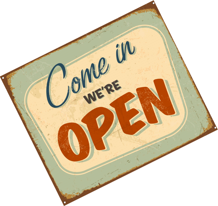 Coffee Shop Closes At - Coffee Shop Opening Clipart (719x679), Png Download