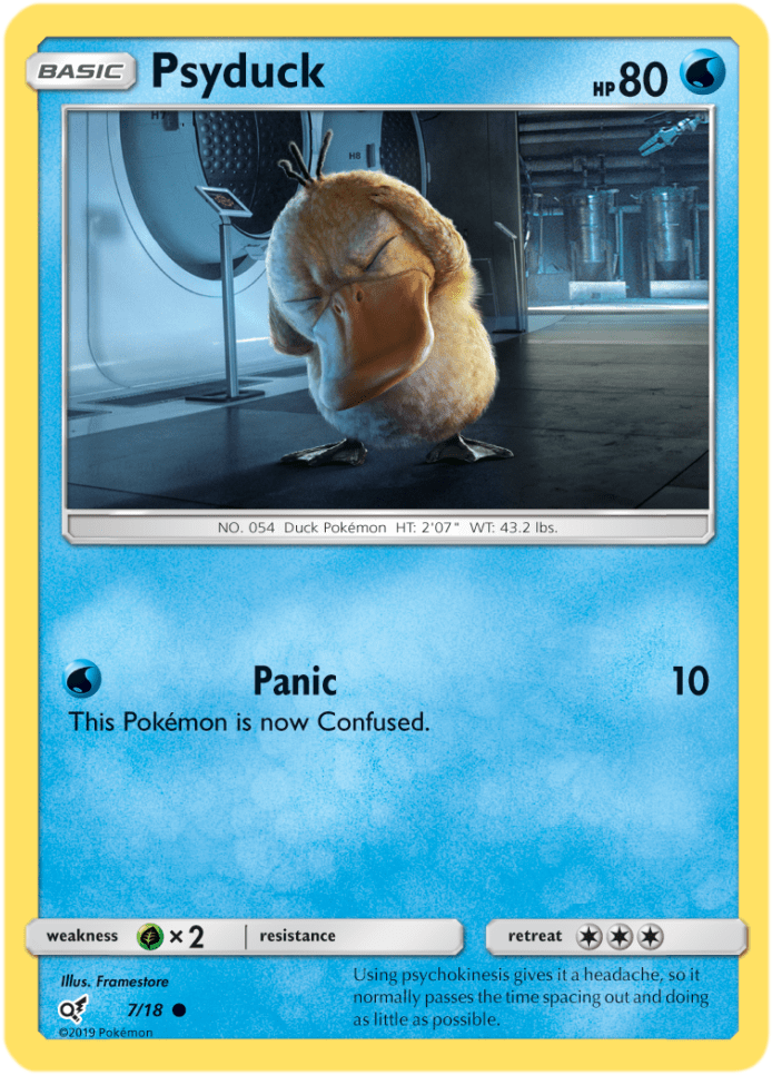 In Keeping With Modern Changes Made To The Pokémon - Detective Pikachu Pokemon Cards Clipart (753x1024), Png Download