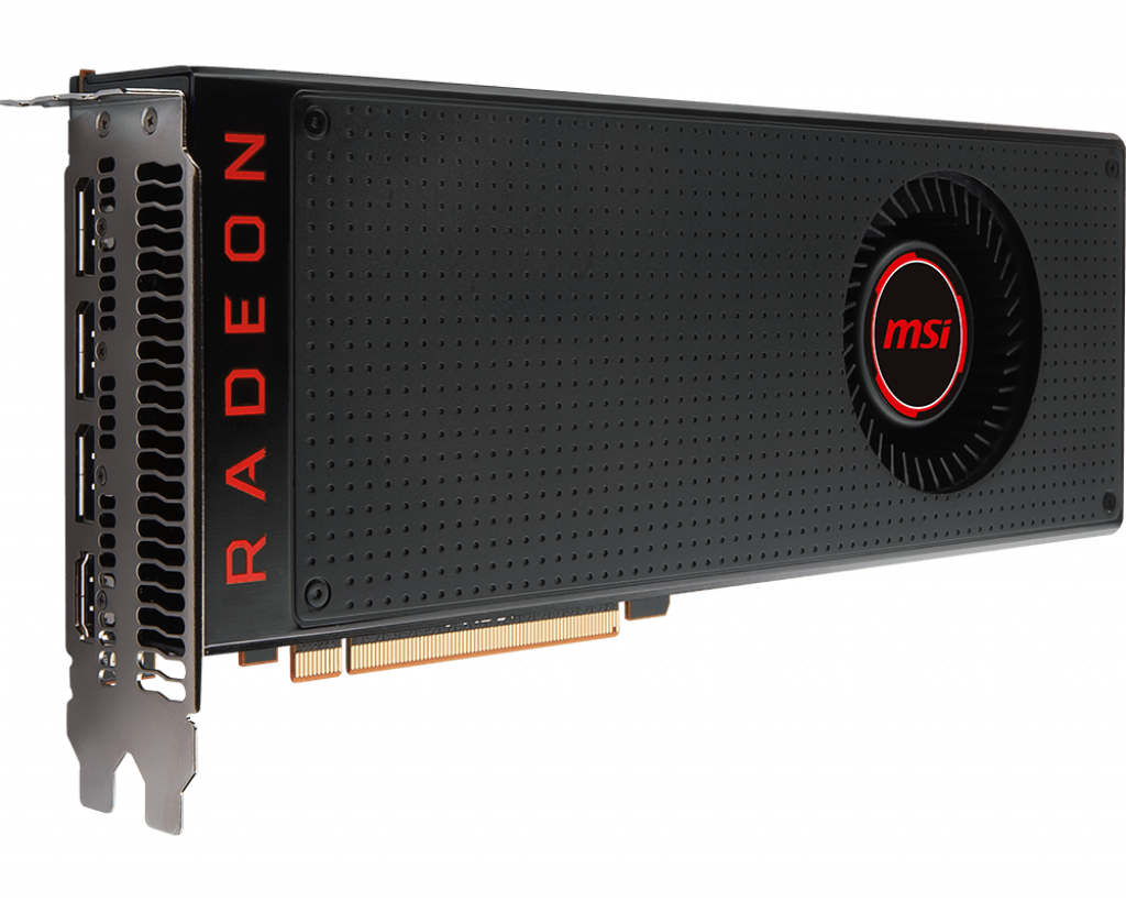 Gallery For Radeon Rx Vega 56 8g - Msi Radeon Rx Vega 64 8gb Clipart (1024x820), Png Download