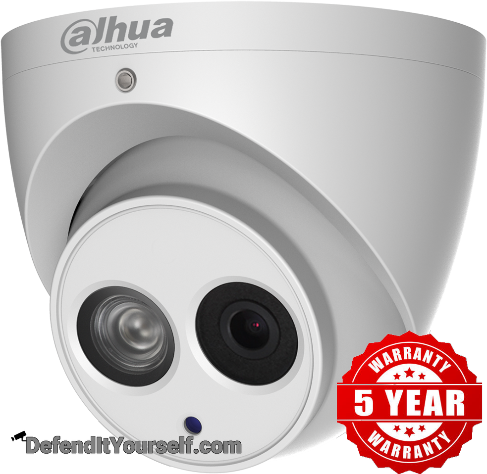 Dahua 4k 8mp Starlight Ir 4mm Epoe Mini Eyeball / Turret - Dahua Technology Clipart (1000x1000), Png Download