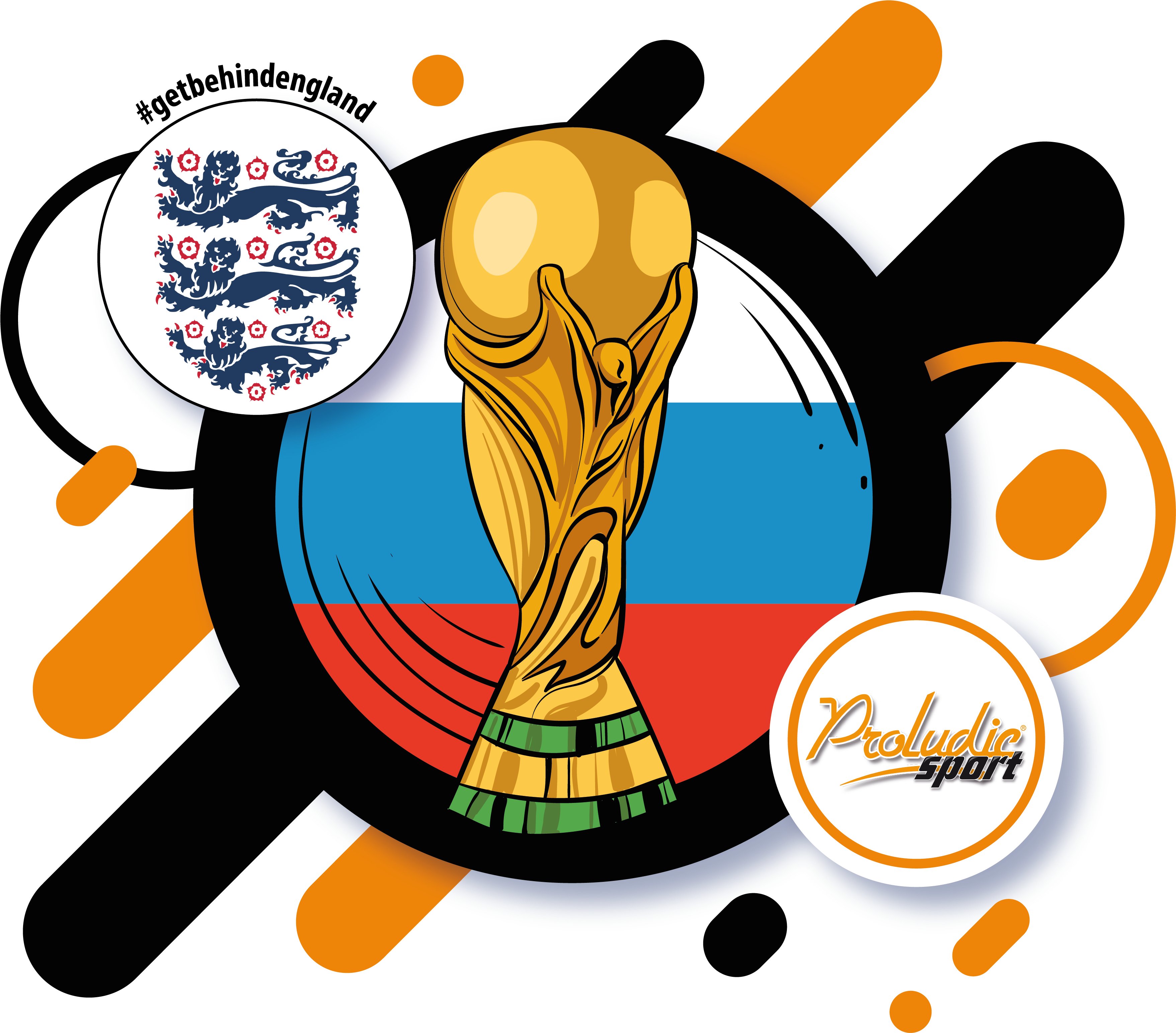 Proludic Sport World Cup 2018 Promotion Clipart (3515x3089), Png Download