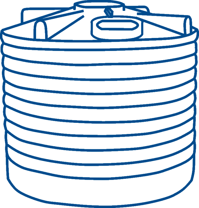 Round Poly Water Tanks Western Australia - Geology Clipart (640x669), Png Download