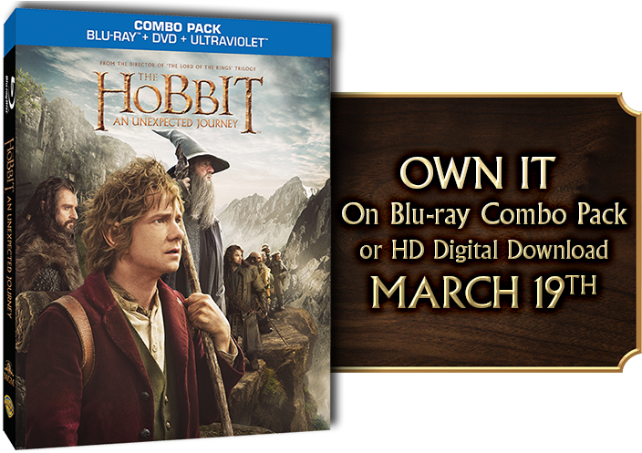 Bullroarer Took Day 2013 You Could Win A Copy Of The - Hobbit An Unexpected Journey Blu Ray Clipart (716x501), Png Download