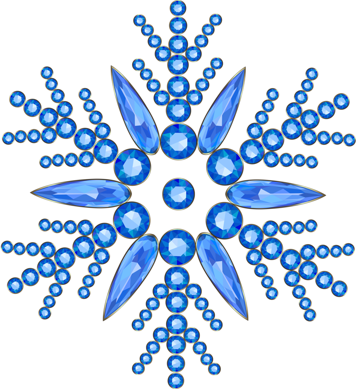 Фото, Автор Soloveika На Яндекс - Snowflake Png Clipart (732x800), Png Download