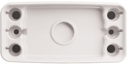 Watertank White 3 500 - Circle Clipart (1050x350), Png Download