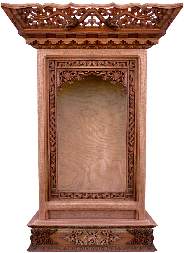 Altar Designs - Buddhist Altar Png Clipart (618x846), Png Download