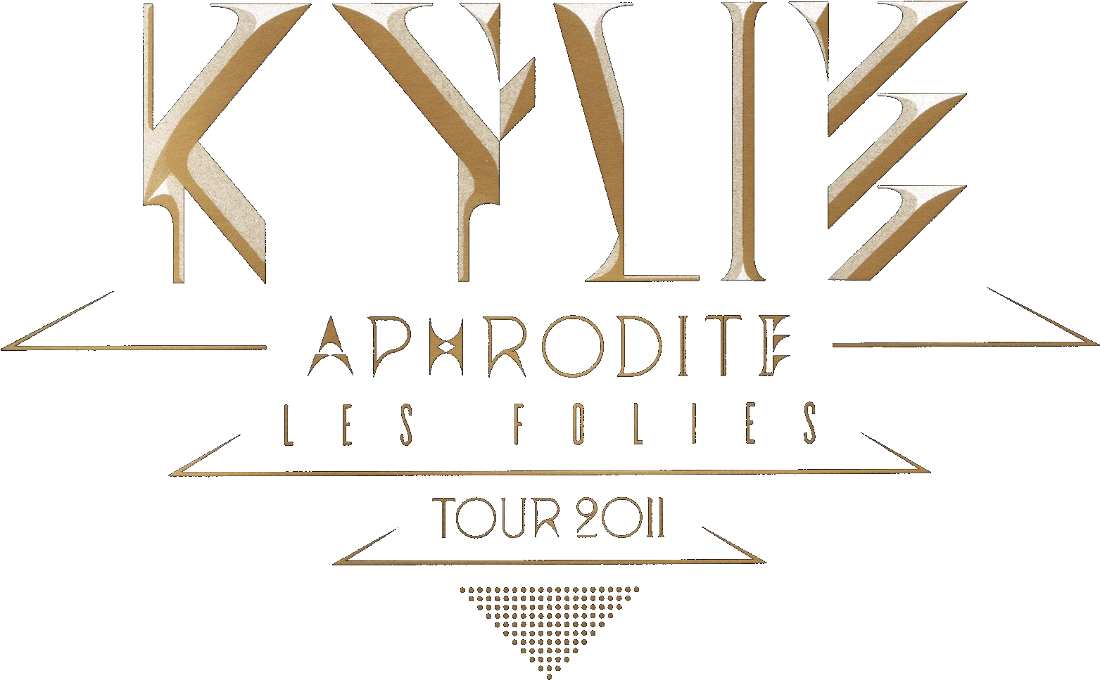 Aphrodite Les Folies - Kylie Minogue Les Folies Clipart (1600x997), Png Download