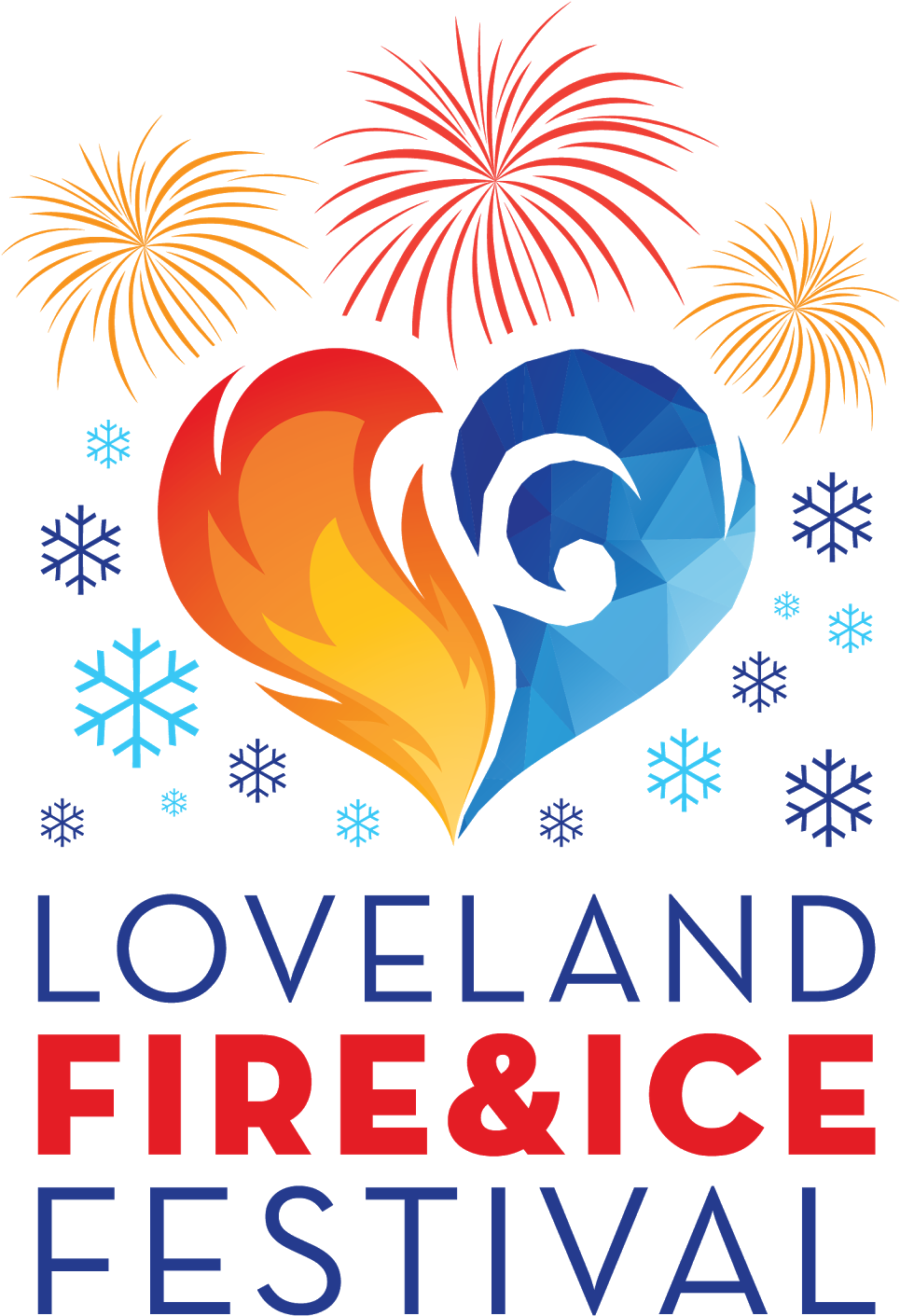 Loveland Fire And Ice Festival Clipart (1154x1600), Png Download