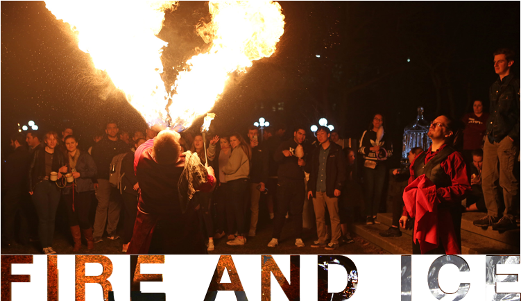 Fire And Ice - Flame Clipart (750x500), Png Download