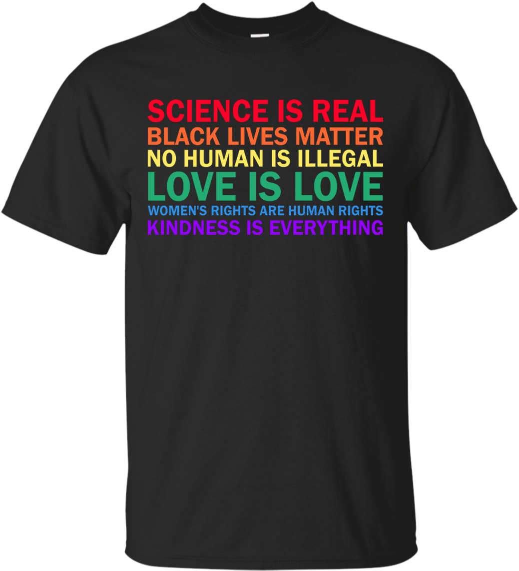 Science Is Real Black Lives Matter Shirt, Hoodie, Sweater - Sleep Band Logo T Shirt Clipart (1155x1155), Png Download