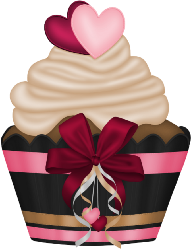 #mq #pink #cupcake #dessert - Cupcakes Png Clipart (1024x1024), Png Download