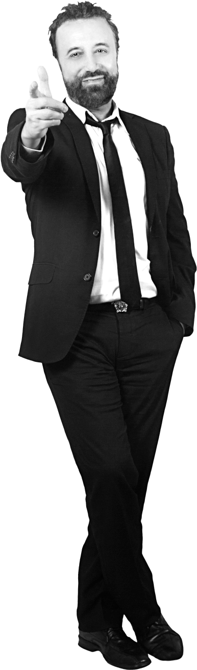 Yakov Pointing - Gentleman Clipart (920x1448), Png Download