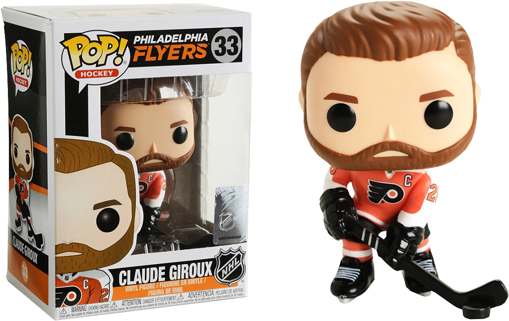 Funko Pop Vinyl - Claude Giroux Funko Pop Clipart (1081x761), Png Download