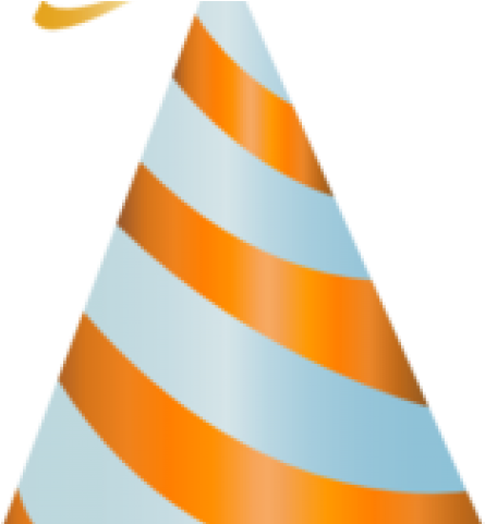 Birthday Hat Clipart Orange - Paper - Png Download (640x480), Png Download