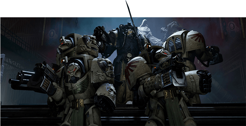 A Very Rough Beast - Space Hulk Deathwing Clipart (800x437), Png Download
