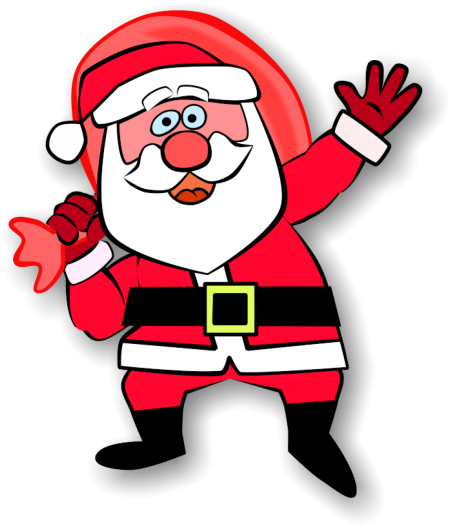 Royalty Free Content For Moho - Santa Claus Clipart (540x602), Png Download