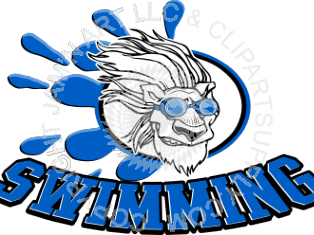 Swimming Trojan Clipart (640x480), Png Download