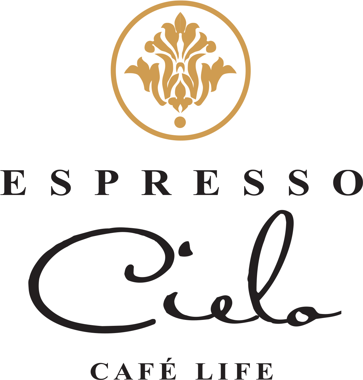 Espresso Cielo Stirs Up Santa Monica With Two Locations - Espresso Cielo Logo Clipart (1161x1214), Png Download