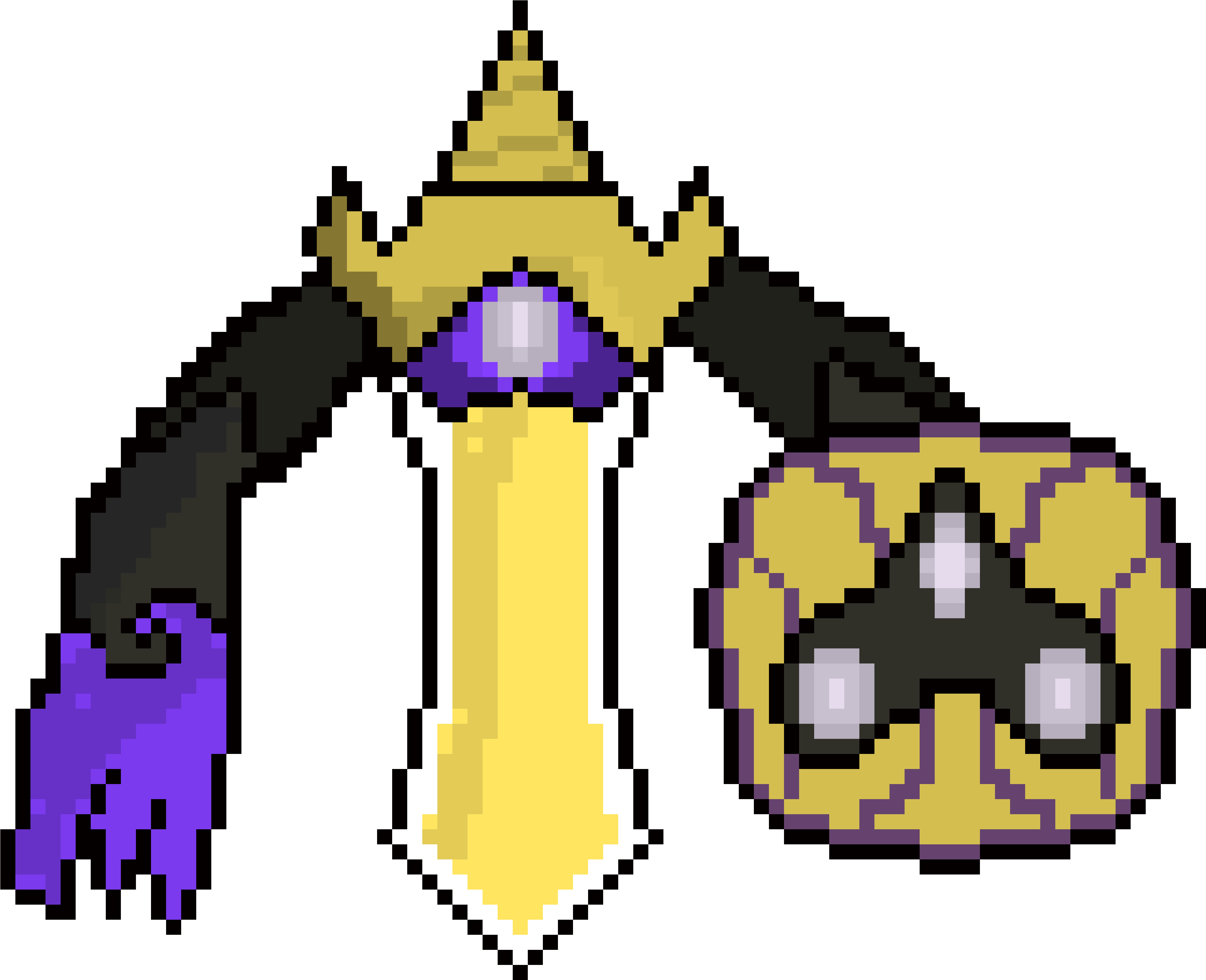 Aegislash Clipart (4350x3700), Png Download
