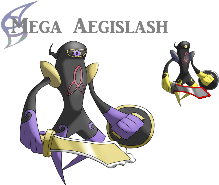 Mega Aegislash By Alphaxxi - Pokemon Aegislash Mega Evolution Clipart (926x782), Png Download