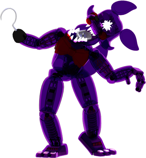 Modelshadow Mangle/toy Foxy - Advanced Toy Foxy Clipart (600x600), Png Download