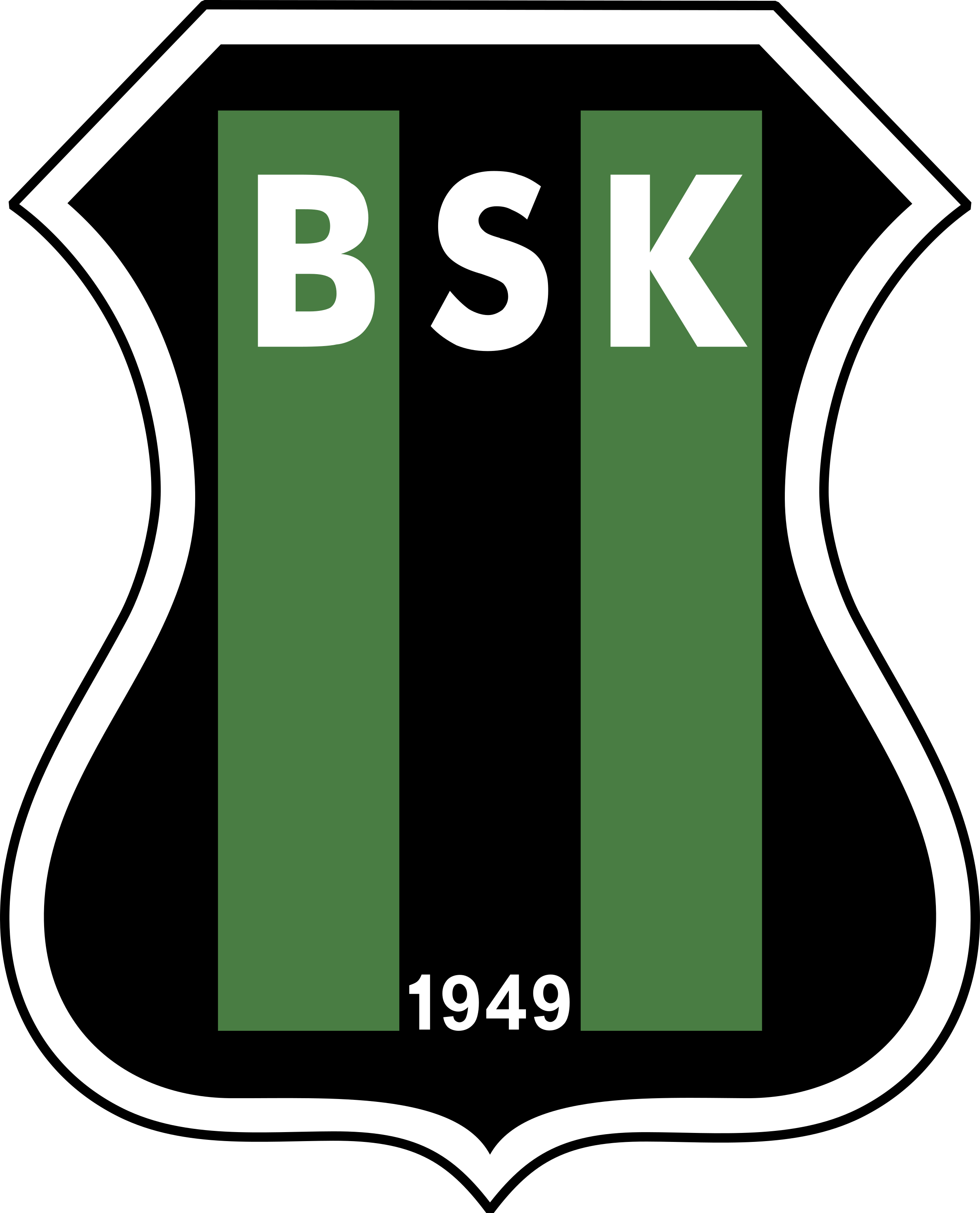 Bakirk 1 Logo Png Transparent - Emblem Clipart (2400x2969), Png Download