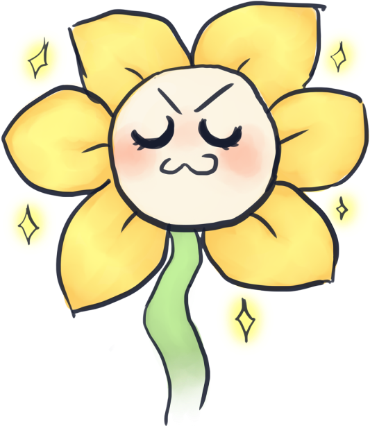 Sunflower Petals Clipart Outline - Cartoon - Png Download (540x637), Png Download
