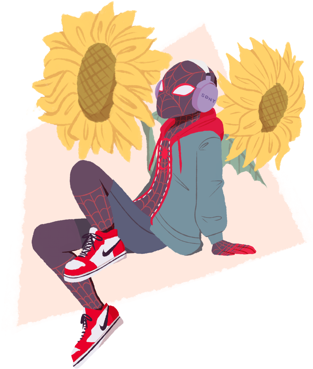 𝘺𝘰𝘶'𝘳𝘦 𝘵𝘩𝘦 𝘴𝘶𝘯𝘧𝘭𝘰𝘸𝘦𝘳 Follow Me On - Sunflower Clipart (1280x1584), Png Download