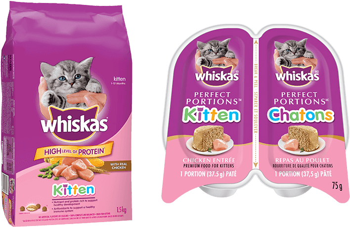 Whiskas® Kitten - Whiskas Premium Clipart (803x458), Png Download