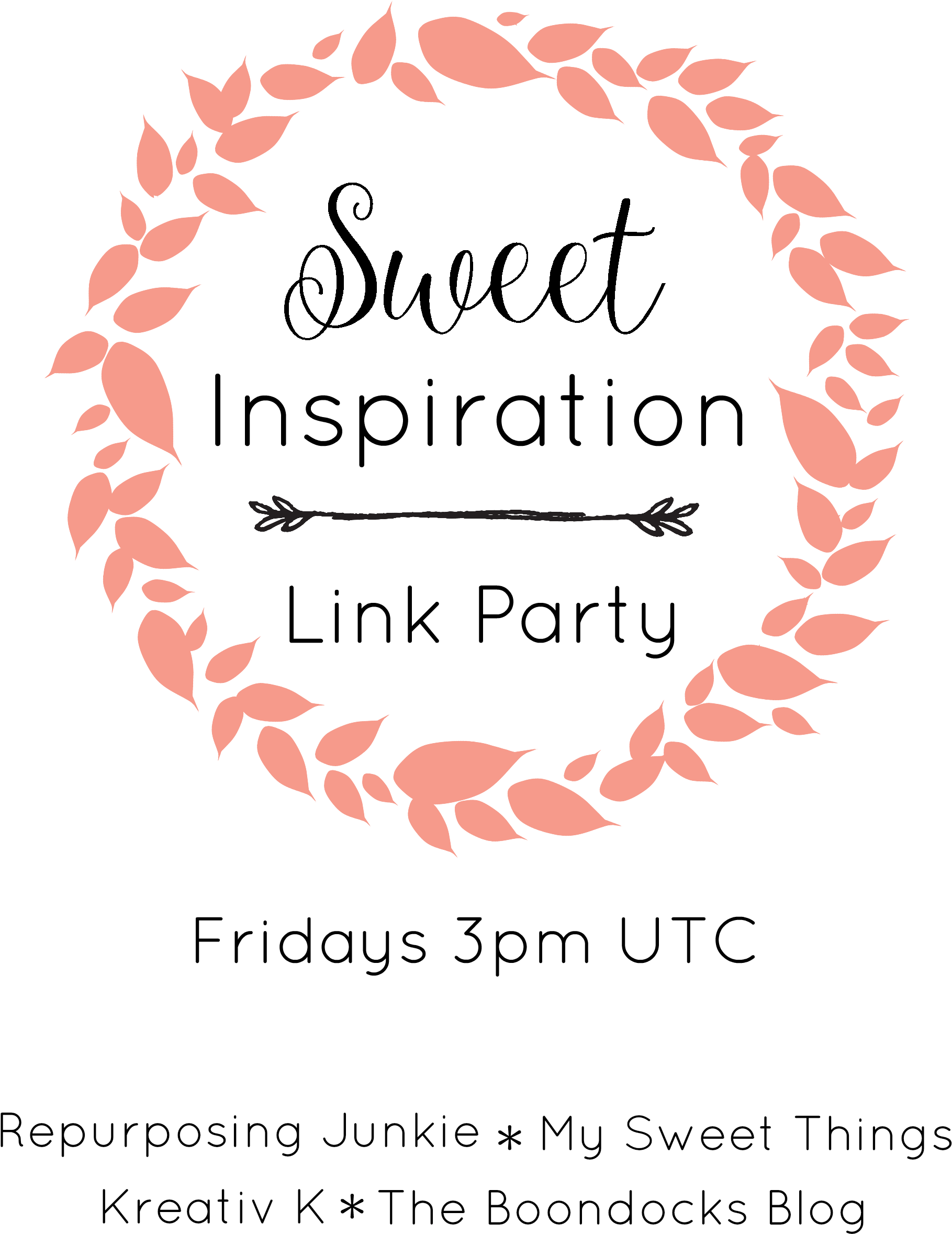 Sweet Inspiration Link Party Button - Blog Clipart (2000x2500), Png Download