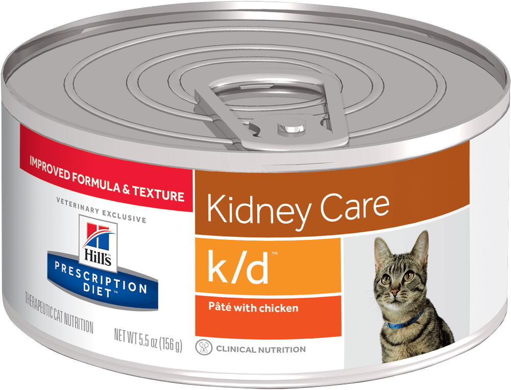 Hill's Prescription Diet K/d Feline Kidney Care With - Kidney Care Cat Food Clipart (1000x1000), Png Download