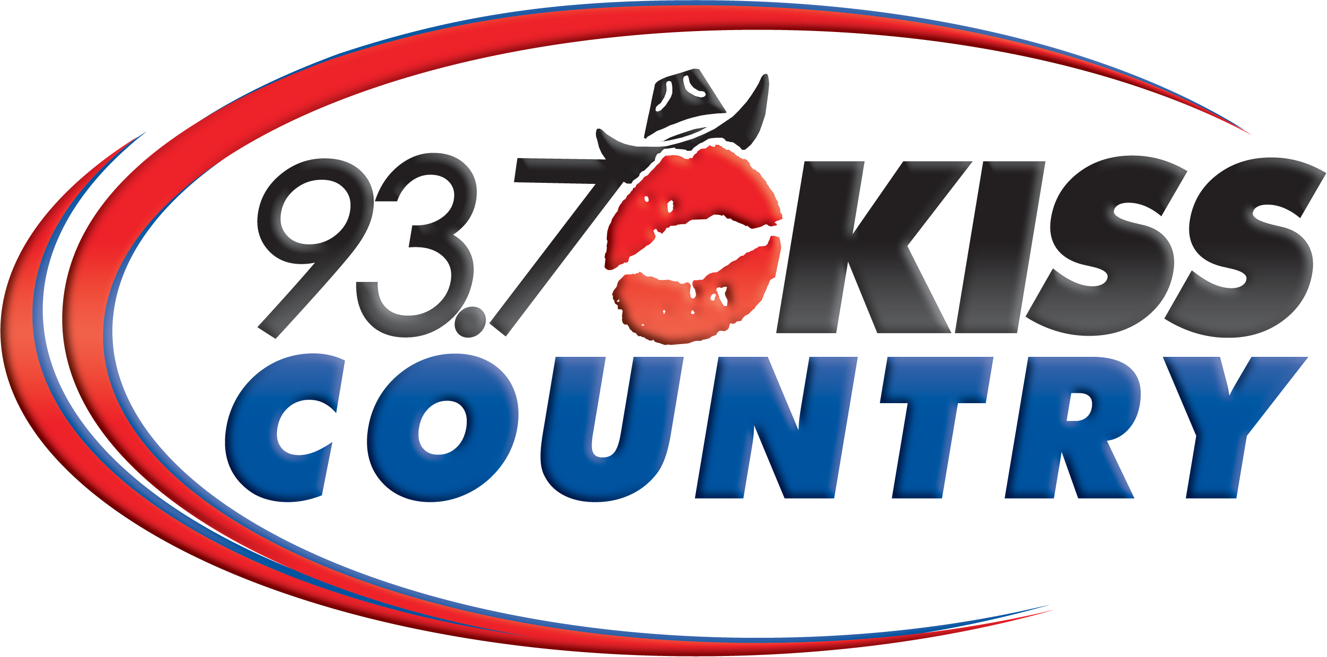 7 Kiss Country Station Logo - Ksks Fm Clipart (2692x1333), Png Download