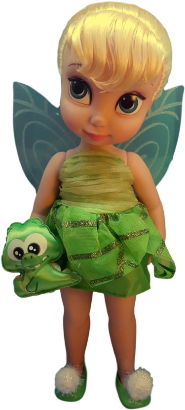 Muñeca Campanita Animators - Figurine Clipart (375x828), Png Download