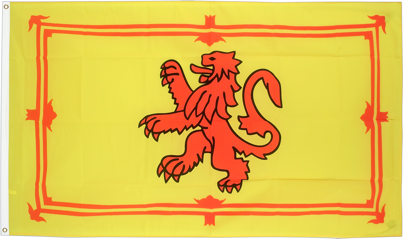 Scotland Royal Ft Flag - Scottish Flag Lion Clipart (1500x1000), Png Download