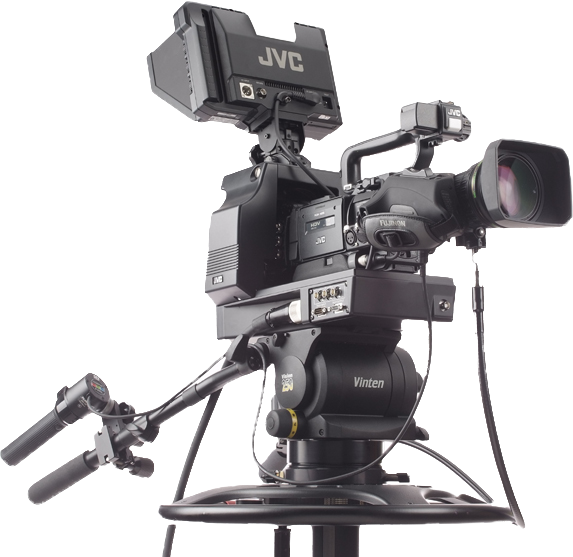 Son Las Cámaras De Fabricación En Serie Más Pequeñas - Jvc Studio Camera Clipart (573x557), Png Download