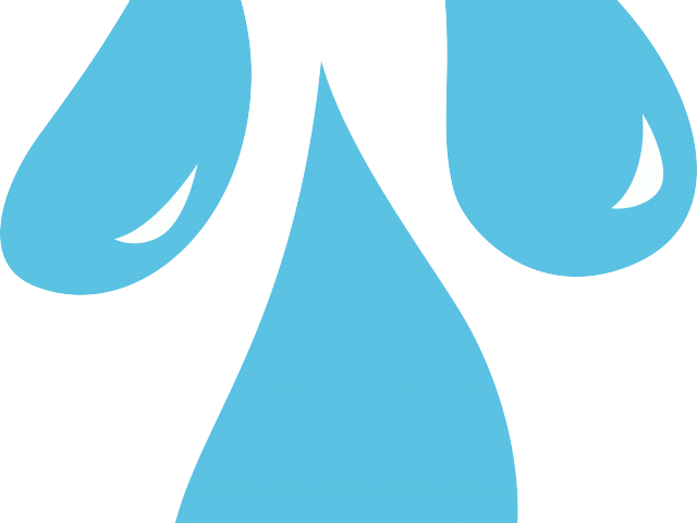 Clipart Wallpaper Blink - Water Drop Cartoon - Png Download (640x480), Png Download