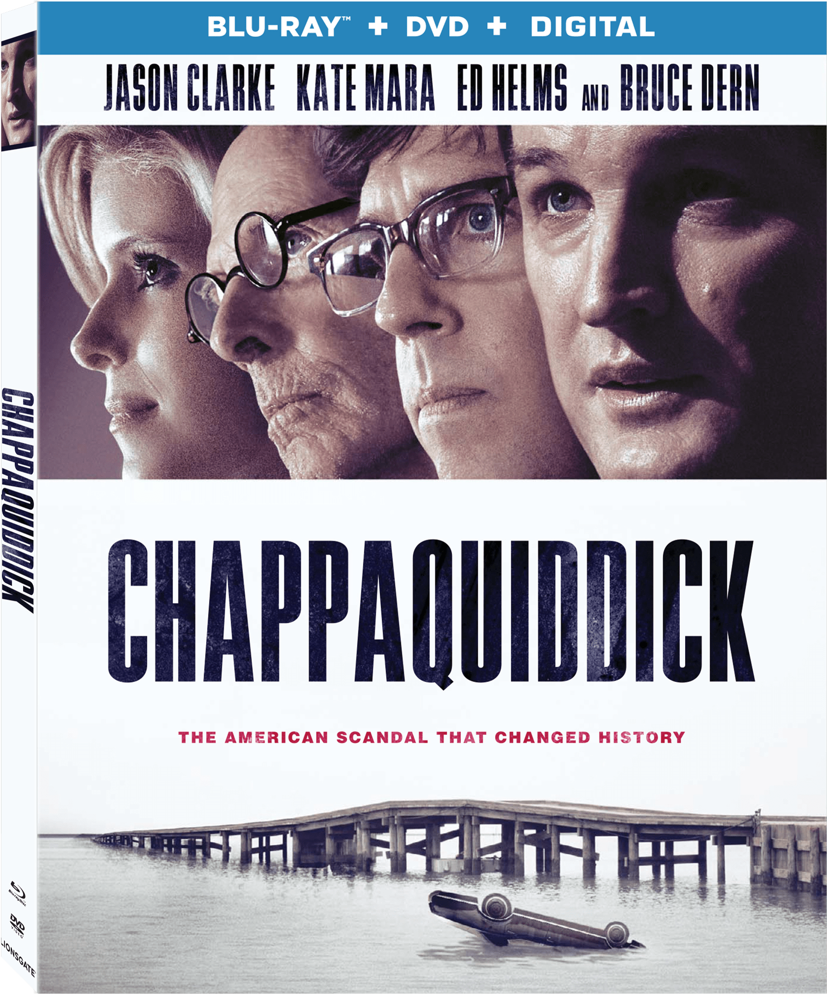 The Blu-ray/dvd Movie Trailer Is So Much Better Than - Chappaquiddick Dvd Cover Clipart (1920x2550), Png Download